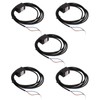 5Pcs Inductive Proximity Switch 5mm Distance IP68 Normally Open 2