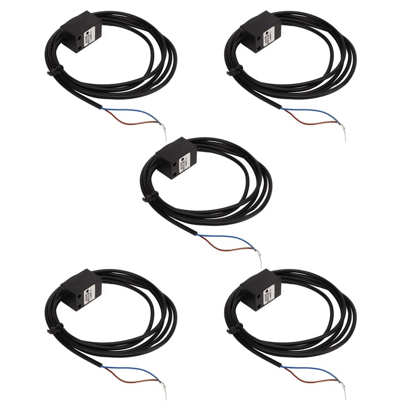 5Pcs Inductive Proximity Switch 5mm Distance IP68 Normally Open 2