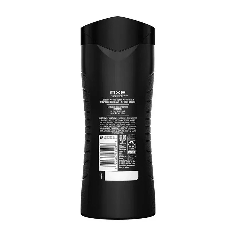 Shampoo 3 En 1 Total Fresh 473ml Axe