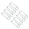 Keehui Sping Steel Brooch Shape Cotter Safety Pin Spring Pin,