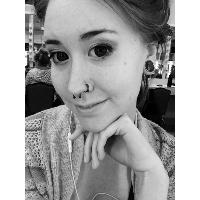 MODRSA Fake Nose Ring Fake Septum Fake Nose Ring Hoop