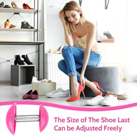 ROTKUSZ 4 pieces adjustable shoe stretcher, shoe width shoe stretcher, pushing shoe width, universal shoe width adjustable