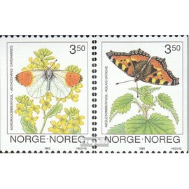 Norway 1114-1115 (complete.issue.) unmounted mint/never hinged ** MNH 1993 Butterflies (Stamps for collectors) Butterflies