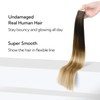 HOTBANANA Tape in Hair Extensions, 12 Inch Tape in Hair