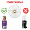 Reemplazo Refacciones Engrane Cople Sirve Para Nutribullet