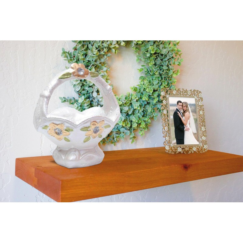 Heavy Duty Long Concealed/Invisible/Hidden Floating Shelf Support Brackets Oak Mantel
