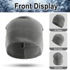 HASAGEI Thermal Running Hat - Men's Skull Cap Cycling Cap
