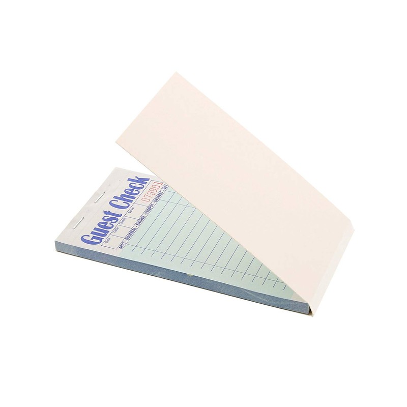 AmerCare Royal Green Guest Check Paper Receipt Book, Carbonless Order
