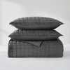 Wonderful Luxury Velvet Queen Corduroy Quilt Set 3 PCS Striped