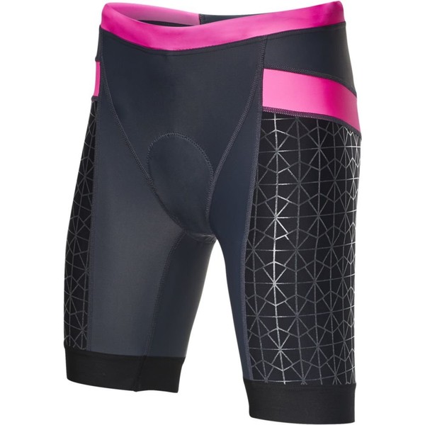 TYR RSCOF6A30S F 6In Comp Tri Short Grey/Pink S