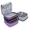 LUXJA Nail Polish Carrying Case - Holds 20 Bottles (15ml