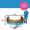 Fun Express Cardboard 3D Canoe Stand up Set (with 2