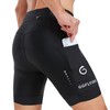 GGFLYING Men's Cycling Shorts 6D Padded Cycling Shorts Breathable Quick