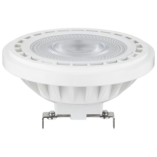 Sunlite 81013-SU LED AR111 Light Bulb Spotlight, 12 Volt, 7 Watts (50w Equivalent) 24 Degree, 600 Lumens, G53 Base, 1 Pack, 30K - Warm White