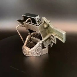 JEAN'S FRIEND Vintage Style Gun Star Cowboy Cowgirl Heavy Lighter Belt Buckle also Stock in US