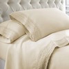Modern Threads Soft Microfiber Crochet Lace Sheets - Luxurious Microfiber