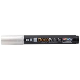 UCHIDA Decofabric Marker, 223-S, Pearl White, Odorless, Lightfast