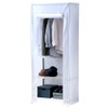 Iris Ohyama CMCT-180 Wardrobe Cover For Color Metal Rack, White,