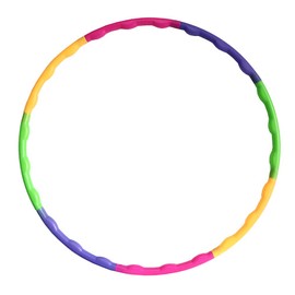 Hula Hoop for Kids Removable Adjustable Weight Hula Hoop for Kids Adults Suitable for Fitness, Gymnastics, Dance, Pet Training 65cm