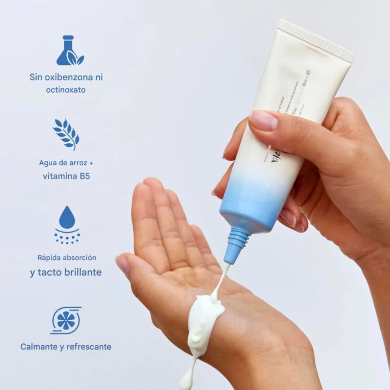 Protector Solar Boj Aqua Fresh Rice B5 Spf50+