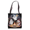Fall Campfires Cute Ghosts Tote Bag