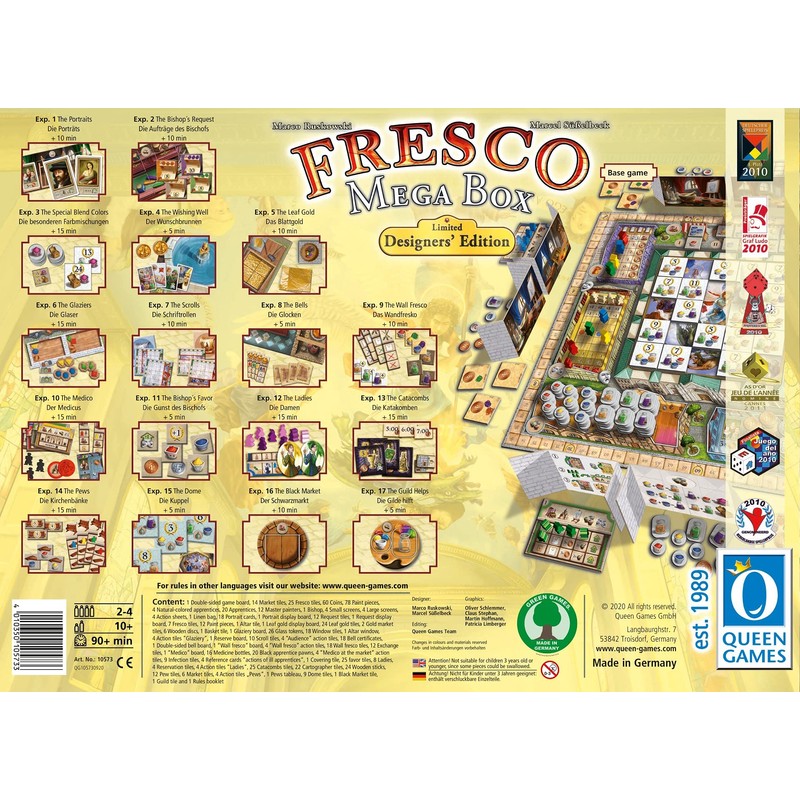 Fresco Board Game Mega Box