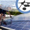 LMYDIDO 30 Packs Solar Panel Guard Clips Wire Mesh Clips,