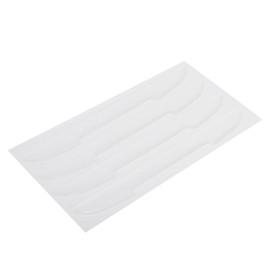 Hihaha Car Side Door Guard/Exterior Door Bumper Protector for Car Vehicle RV Truck Pickup/Anti-scratch Collision Glue / 4 Pcs Clear