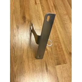 EACCESSORIES EA Flat License Plate Relocation Holder Bracket for Honda Monkey 2019-2025 - Rear Axle Tag Mount - Lightweight, Highly Durable, Rustproof (1-inch Hole)