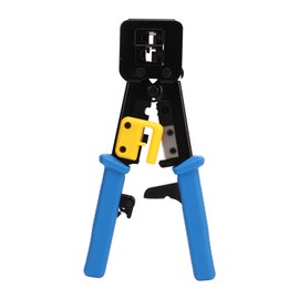 Multifunctional Ethernet Crimper Pliers Accurate Labor Saving Ethernet Crimping Tool for J45 RJ12 CAT5 CAT5e