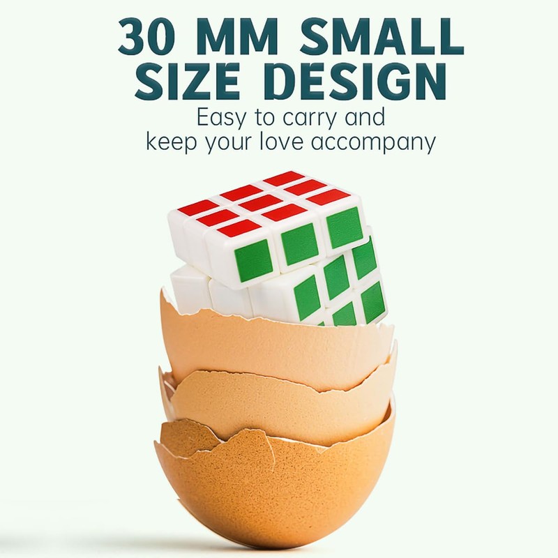 Oostifun Mini Cube 3 x 3 x 3 Cube 3