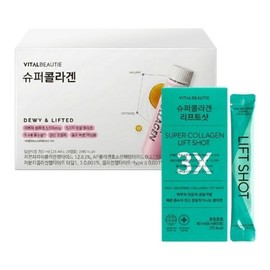 Vital Beauty Super Collagen 25ml / 바이탈뷰티 슈퍼콜라겐 25mlX28개입+리프트샷5포  액상 저분자 피쉬 콜라겐 펩타이드24208224682314
