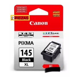 Canon Cartucho Canon Pg-145 Xl Negro Original 2 Piezas Color Negro