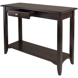 Winsome Nolan 30 x 40 x 15.98-Inch Composite Wood Console Table with Drawer, Cappuccino (40640)