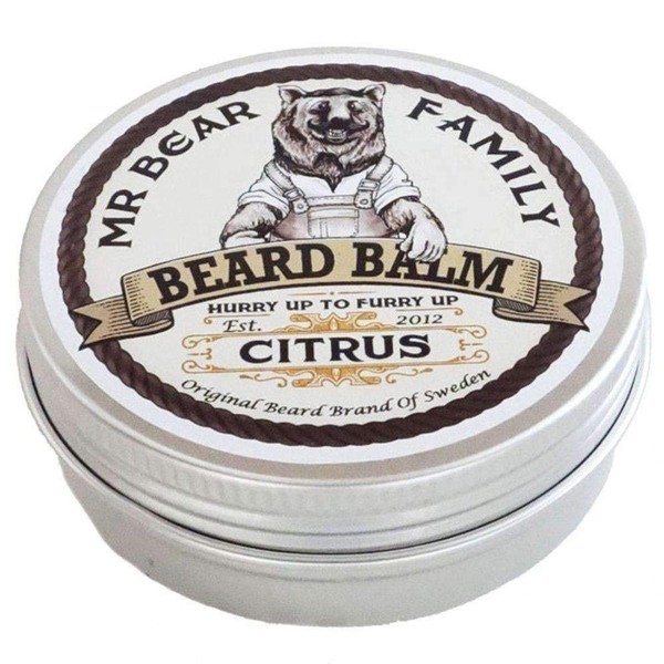 Mr Bear Family Beard Balm - Citrus Scent - Shipped from United Kingdom by Mr Bear Family by Mr Bear Family