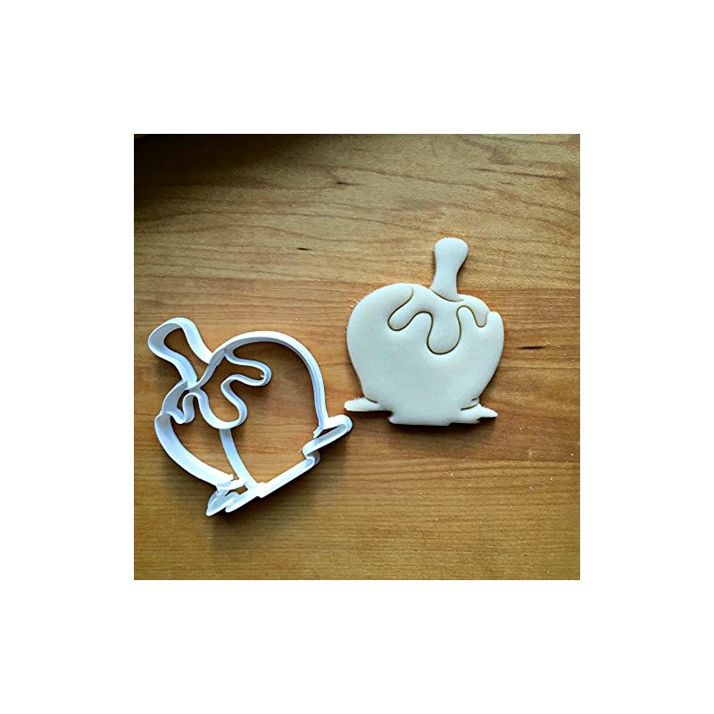 Sweet Prints Inc Caramel Apple Cookie Cutter - Dishwasher Safe