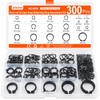 Jeboler 300 Circlips Set, Diameter 3-28 mm, E-Clips, Snap Ring,