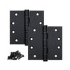 Stainless Steel Matte Black 4 inch Door Hinges,Interior Door Hinge，Heavy