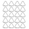 EMSea 20pcs Sink Stopper Triangle Buckle Drain Plug Chain Triangles