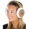 Funky Junque Winter Ear Muffs for Women Warm Fuzzy Faux