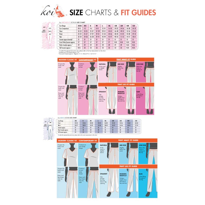 KOI Basics Bryan Men's 1-Pocket Tuck-in Scrub Top Galaxy Medium