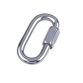 Merriway BH04988 Quick Link Chain Repair Shackles, M8 (5/16 inch) - A2 316 Marine Grade Stainless Steel