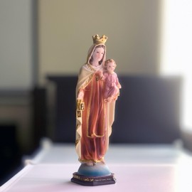 ValuueMax moicla - Our Lady of Carmel Virgen del Carmen Statue Variations (12 Inches Tall)