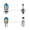 LED Motorcycle Headlight Bulb White High Brightness Wide View Aluminium