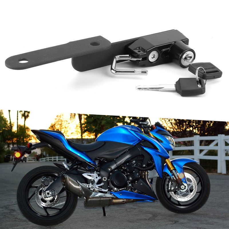 Motorcycle Helmet Lock Keys AntiTheft Holder Security Parts Fit for