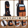 PPOPPO Heavy Duty Bass Guitar Case, 900D Waterproof Oxford 0.5"