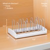 YouCopia StoreMore Adjustable Pot Lid Organizer, Standard, White