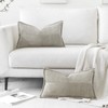 Artscope Corduroy Cushion Covers Pack of 2 Modern Patchwork Throw