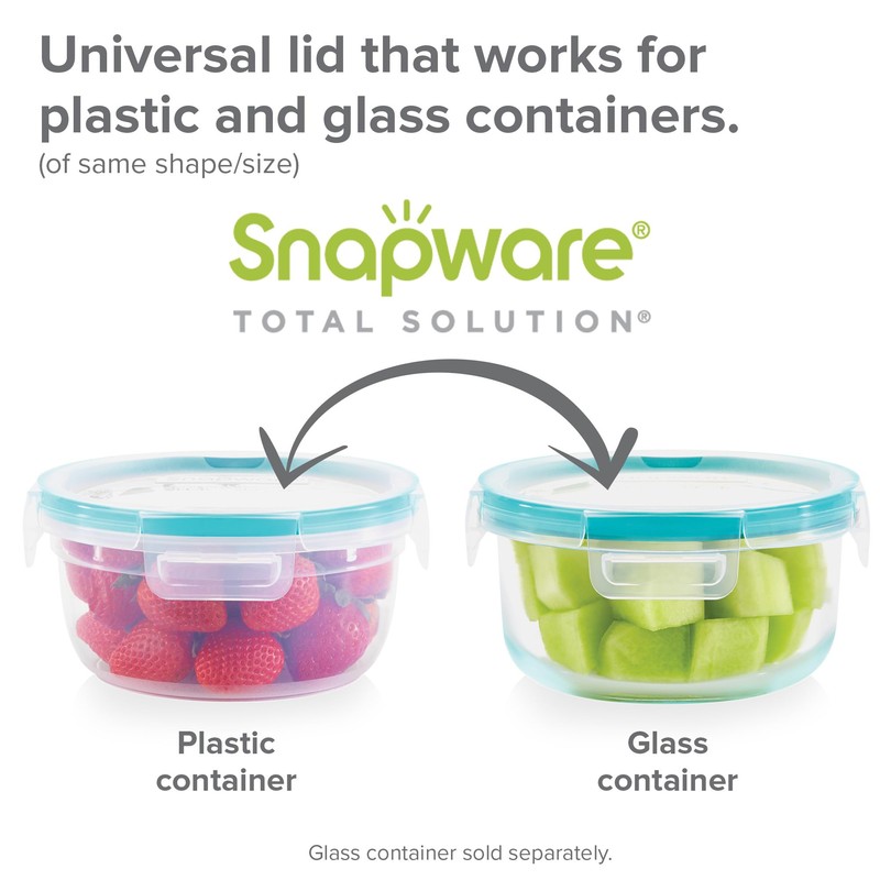Snapware Total Solution 5-Pack (Mixed Sizes) Plastic Food Storage Containers