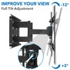 Mount-It! Full Motion TV Wall Mount with Dual Articulating Arms